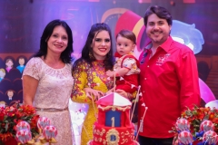 Maria Tereza Feitosa, Cláudia Rios, Bosco Neto e Bosco Filho