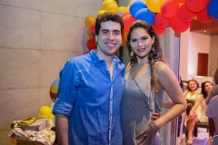 Victor Rios e Larissa Barreto