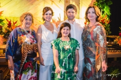 Gláucia Martins, Lilian Girão, Mariana Girão, Bruno e Gládia Girão