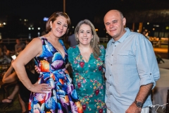 Rayane Girão, Carla Mota e Ivan Dantas