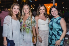 Ticiana Rolim, Isabela Barros Leal, Emília Buarque e Mariana Tomaz