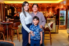 Rebeca, Gabriel e Cicero Morais
