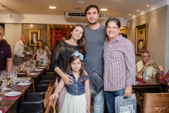 Rose Pereira, Katherine Medeiros, Jorge Medeiros e Cicero Morais