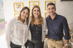 Euwlaudia Fontenele, Danielle Pinheiro e Cláudio Ibiapina