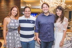 Alana Trevia, Magno Moura, Daniel Simões e Flávia Simões