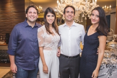 Daniel Simões, Flávia Simões, Gaudêncio Júnior e Thalita Carneiro