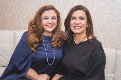 Jaqueline Simões e Márcia Teixeira