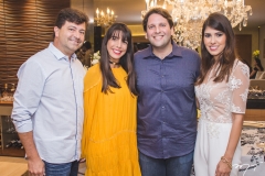 Jorge Vieira, Rafaela Vieira, Daniel Simões e Flávia Simões