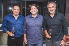 Patriolino Dias, Daniel Simões e Paulo Angelim