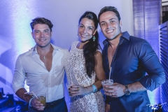 Alberto Cordeiro, Giuly Raso e Augusto Romão