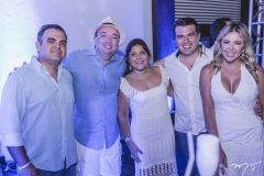 Hebert Vieira, Deiber Xavier, Gisela Vieira, Danilo Dias e Patricia Dias