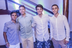 José Moura, Danilo Dias, João Victor Lira e Sérgio Felício