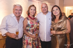 Idemar Citó, Glaucia Citó, Luciano e Denise Cavalcante