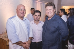 Luciano Cavalcante, Pompeu Vasconcelos e Evandro Colares