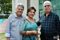 Adriano, Regina Costa e Manoel Holanda