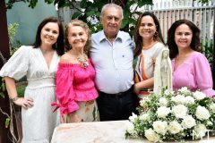 Gyna Machado, Marlene e Domar Pessoa, Anne Macedo e June Borges