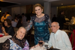 Dr. Leda Castro, Efigênia Pimentel e Valzenir Castro