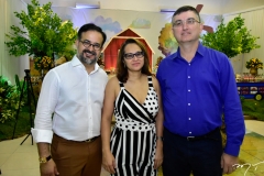 Márcio Crisóstomo, Silvana e Ricardo Calume