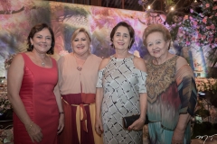 Ana Studart, Tereza Gurgel, Virna Targino e Teinha Cirino