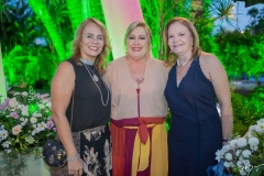 Cláudia Cavalcante, Tereza Gurgel e Vera Bizarria