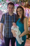 Fernando, Lara e Cristiane Gurgel