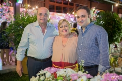 Fernando, Tereza e Felipe Gurgel