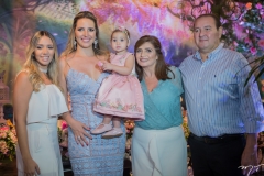 Lívia Queiroz, Mariana e Fernanda Gurgel, Cláudia e Fran Leite