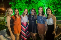 Raquel Colares, Marília Romano, Laís Sales, Rebeca Fontenele, Lara Sales e Ingrid Carvalho