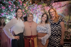 Simone, Tereza, Luiza e Cristiane Gurgel