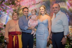 Tereza, Felipe, Fernanda, Mariana e Fernando Gurgel
