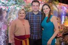 Tereza, Fernando e Cristiane Gurgel