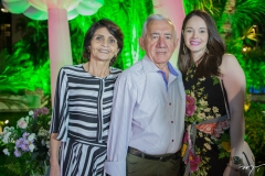 Vládia Queiroz, Pedro Albano e Juliana Queiroz