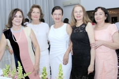 Ana Elisa Oliveira, Lilian Rangel, Eliane Picanço, Eneida Saldanha e Francisca Barreto