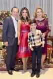 Eveline, Lisandro e José Fujita e Francisca Nogueira