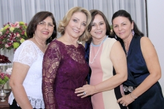 Germana Feitosa, Francisca Nogueira, Ana Elisa Oliveira e Elda Alencar