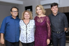 Luiz Coelho e Mary, Francisca e Alexandre Hack