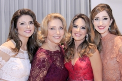 Rachel Teixeira, Francisca Nogueira, Eveline Fujita e Sarah Nunes