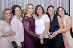 Sandra e Fátima Claudino, Francisca Nogueira, Germana Feitosa, Elda Alencar e Ana Elisa Oliveira