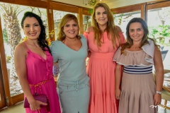 Daniele Linheiro, Gisela Dias Branco, Herika Gurgel  e Socorro Medeiros