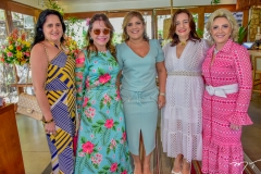 Juliana Barroso, Ana Luiza Barreira, Gisela Dias Branco, Lia Freire e Graça da Escóssia