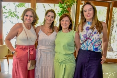 Liduina Bezerra, Andrea Vieira, Luana Gadelha e Gisele Siqueira Campos