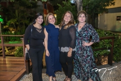 Denise Pinheiro, Gyna Jucá, Safira Moreira e Tania Albuquerque
