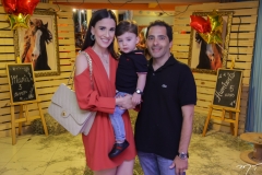 Giuliana, Bernardo e Atila Fernandes