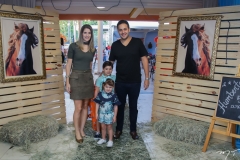 Rebeca, Henri, Athina e Bruno Bastos