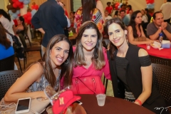 Sâmia Pires, Jamile Rodrigues e Júlia Marinho