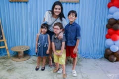 Sarah, Priscila, Sylvinho e Rafael Leal