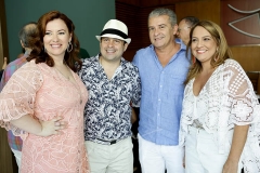 Aline e Igor Queiroz , Célio e Liana Thomaz