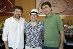Élcio Batista, Igor Queiroz e Alexandre Landim