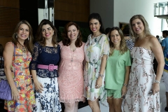 Maira Silva, Rilka Bezerra, Aline Queiroz, Mariana Bichucher, Mirella Rocha e Carla Pereira
