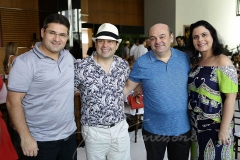 Mario Queirós , Igor Queiroz, Gilmar e Karine Loiola